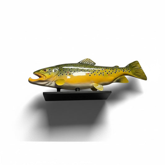 10” Brown Trout Replica w/ Stand