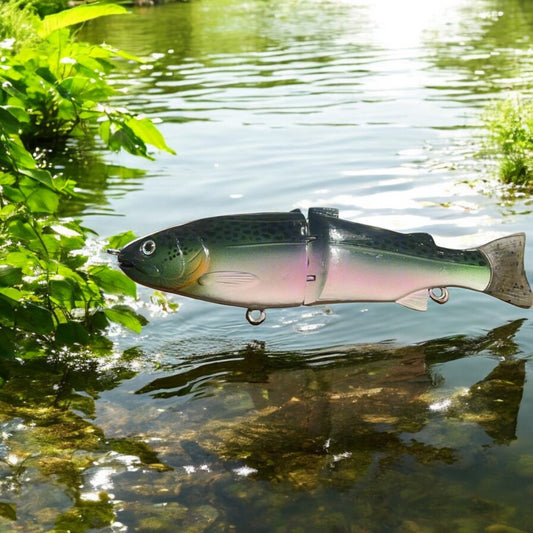 7” Rainbow Glide Bait